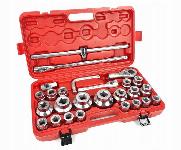 Komplet račne 26 delni set 3/4" in 1" - 12 kotne vtičnice 21-65mm