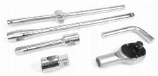 Komplet račne 26 delni set 3/4" in 1" - 12 kotne vtičnice 21-65mm