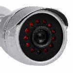 Lažna kamera z LED - Smartwares srebrna
