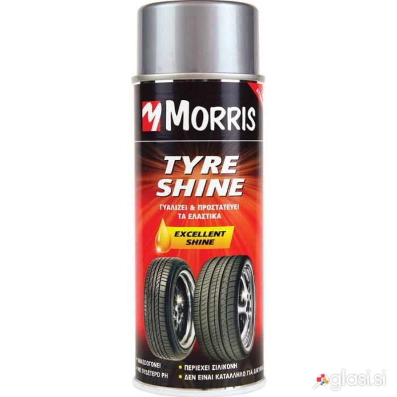 Sprej za zaščito pnevmatik - tyre shine 400 ml