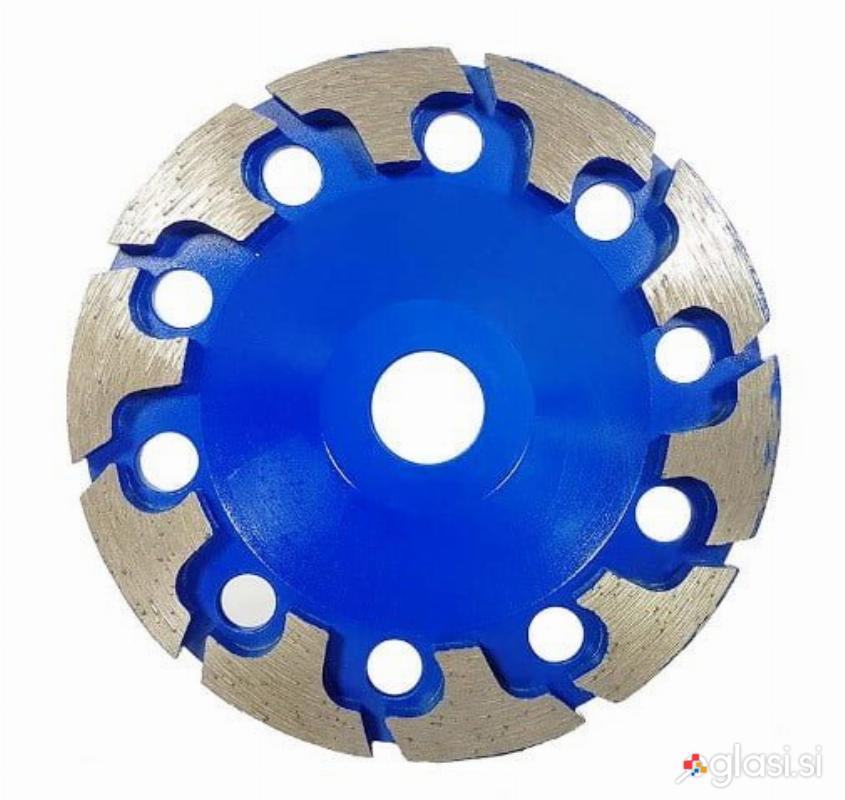 Diamantna plošča za brušenje betona 125mm T-OBLIKA