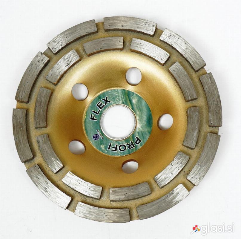 Segmentirana diamantna plošča za brušenje betona 115mm