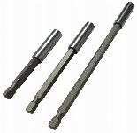 Set magnetnih podaljškov HEX za vijačnike 50 100 in 150mm