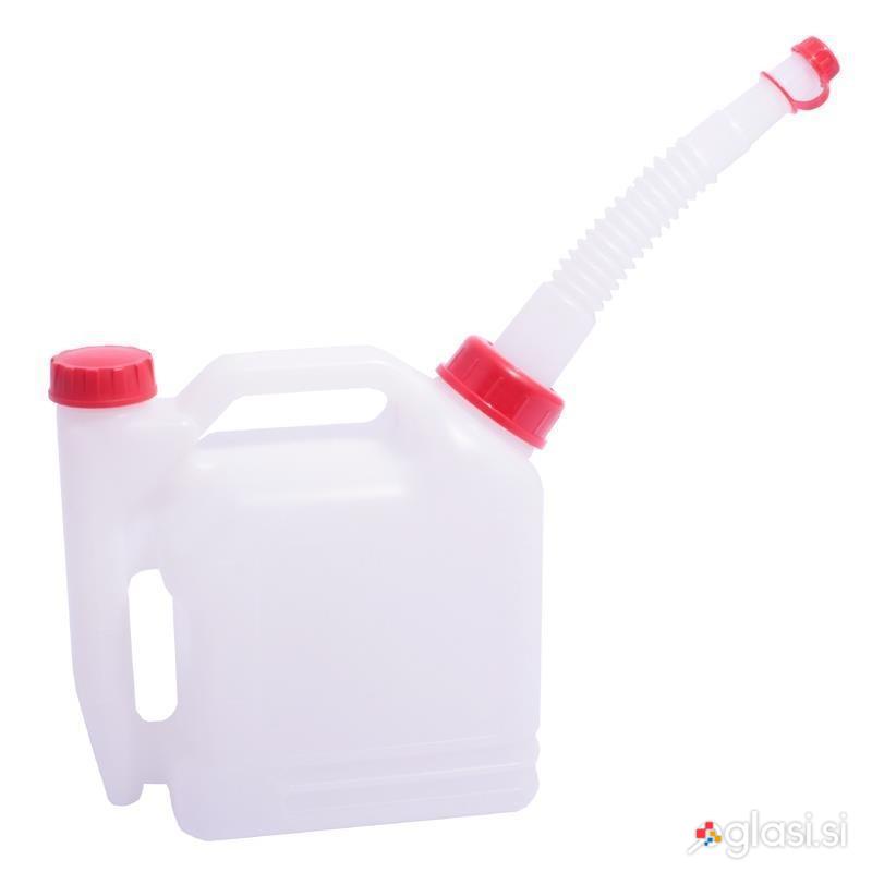 Dvokomorna plastična posoda 1 + 0,4L za motorne žage