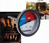 Inox univerzalni termometer za žare in prekajevalnice do 250°C