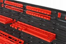 Stenski predalnik PVC 130 delni organizator orodja 230x78cm