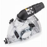 Odsesovalni nastavek za kotni brusilnik 115-125mm - rezanje