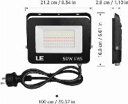 2x zunanji LED reflektor RGB z daljincem 50W IP65