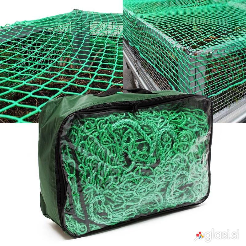 Zaščitna mreža za tovorna vozila 3x6m - elastična+ torba