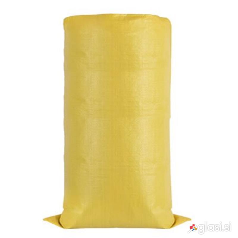 Zelo močna pletena vreča za gradbene odpadke 40kg 80x50cm