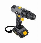 Set 20V aku. udarni vijačnik 30Nm 2Ah Li-ion LED + nastavki v kovčku