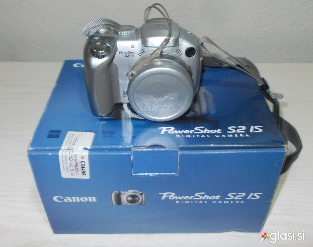 Canon PowerShot S2IS - v okvari