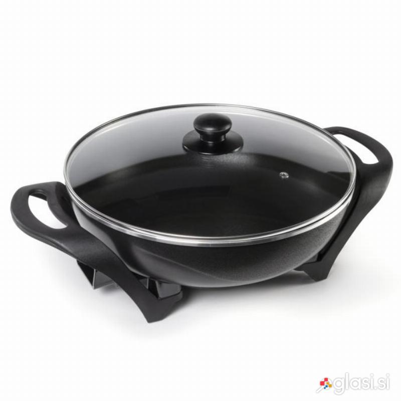 Električna ponev pekač wok vok Ambiano