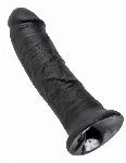 DILDO King Cock Black 8''