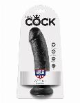 DILDO King Cock Black 8''