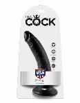 DILDO King Cock Black 7''