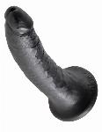 DILDO King Cock Black 7''