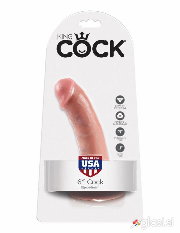 DILDO King Cock Light 6''