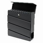 Poštni nabiralnik antracit 3