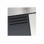 Moderni poštni nabiralnik z režo za časopis antracit + inox