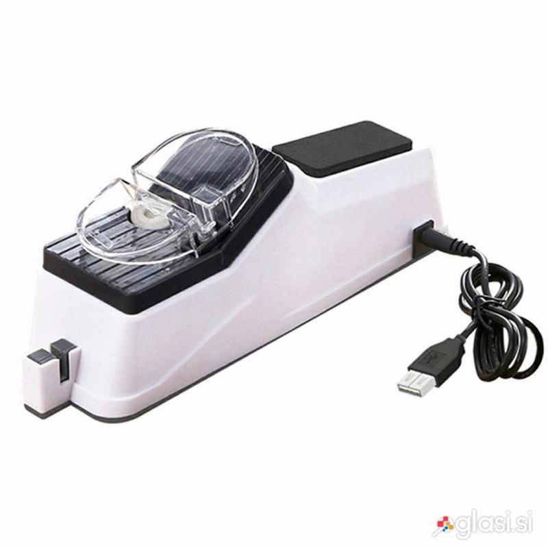 Univerzalni električni brusilec in ostrilnik nožev USB