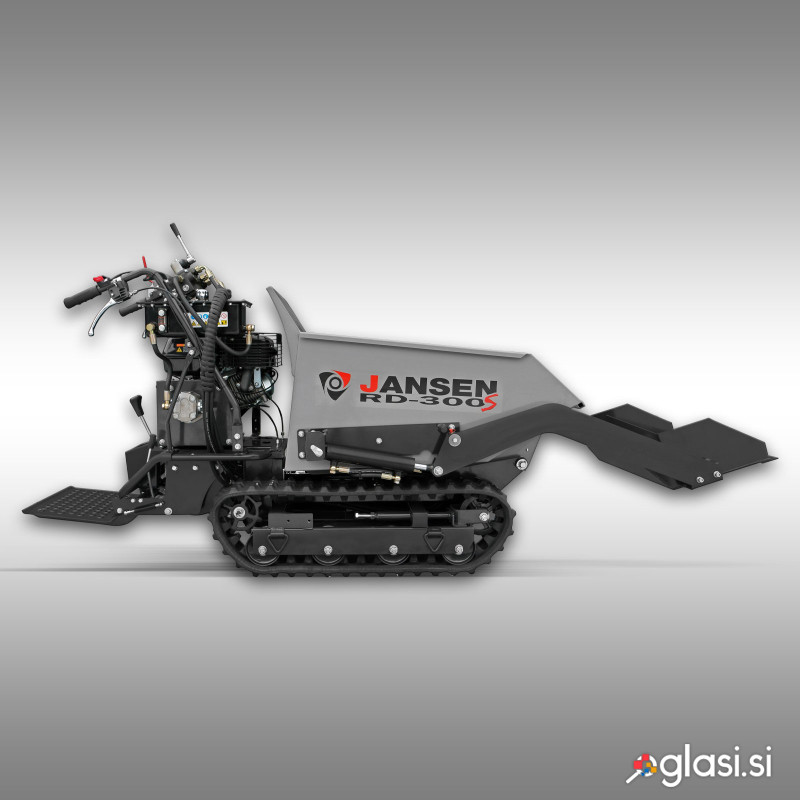 Mini dumper - gosenični prekucnik Jansen RD-300S