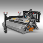 Traktorski pometalni stroj Jansen JK-130, euro pickup, univerzalna met