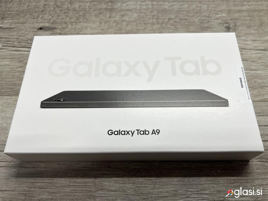 Samsung Galaxy Tab A9 tablica (X110), 64 GB, Wi-Fi, grafitna - novo
