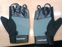 Tunturi fitnes rokavice Pro Gel, črne, L velikost