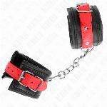 OKOVI ZA ZAPESTJE Kink Black With Red Belt