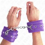 OKOVI ZA ZAPESTJE Kink Premiuim Fur Lined Purple