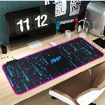 Osvetljena LED RGB računalniška podloga za miško in tipkovnico 80x30cm MATIX RF
