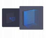 Pametno LED RGB WiFi stensko stikalo touch TX T5 1C eWeLink 1-kanalno