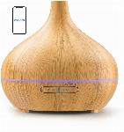Pametni Wi-Fi difuzor eteričnih olj LED RGB vlažilec zraka 400ml Alexa Google As
