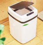 Senzorski brezkontaktni koš za smeti 10L avtomatsko odpiranje bel