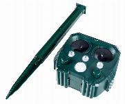 Ultrazvočni aku. 800mAh LED solarni odganjalec živali s senzorjem gibanja 1