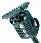 Ultrazvočni aku. 2000mAh LED odganjalec živali in ptic s senzorjem gibanja