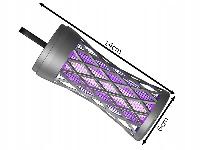 Aku. UV LED odganjalec prenosna svetilka uničevalec insektov 14cm