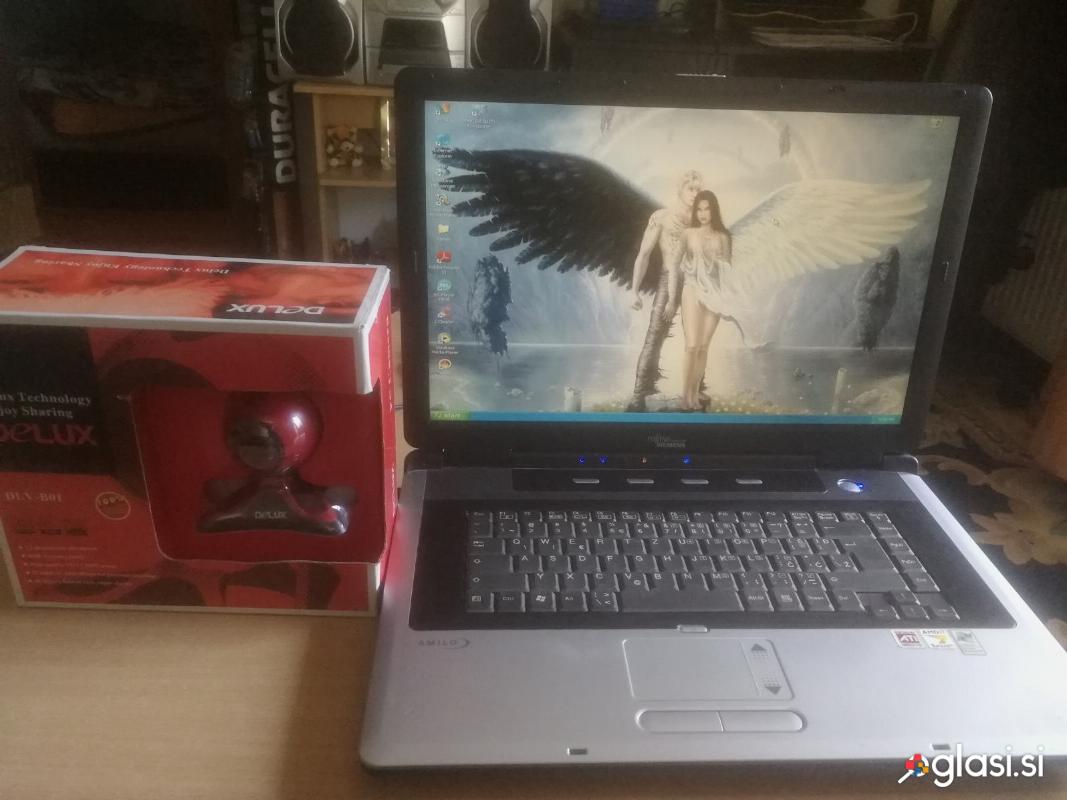 Prenosniki fujitcu simens amilo notebook A336676 I nova kamera
