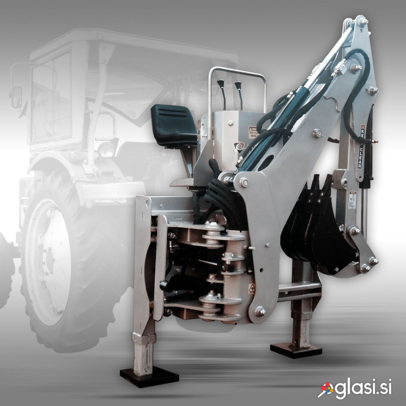 Traktorski zadnji bager - roka Jansen BHSM-225