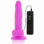VIBRACIJSKI PENIS Diversia Flexible Purple 18 cm
