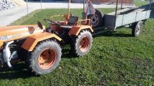 Antonio Carraro 4x4, 625. Zelo dober z prikolico