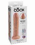 DILDO King Cock Light Uncut 17,8 cm