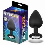 ANALNI ČEP After Dark Sparkly Black (M)