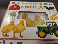 Knjiga, sestavljanka igram in se ucim, Kmetija