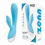 VIBRATOR RABBIT Zenn Smooth & Fast Blue