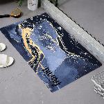 Kopalniška pralna nedrseča preproga 80x50cm mornarski marmor