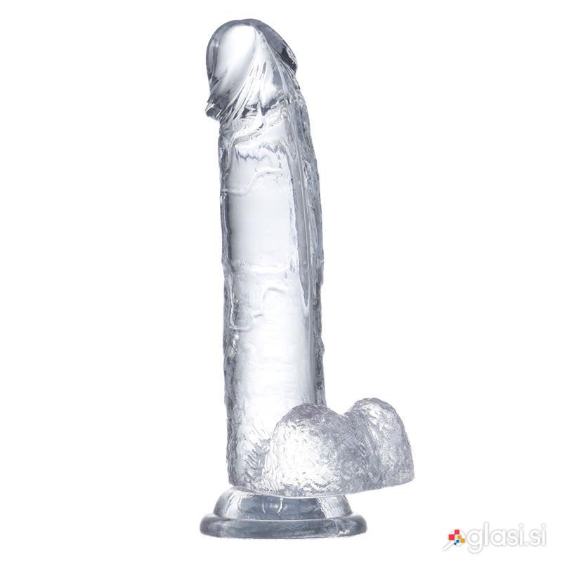 DILDO Glazed Crystal 15.5 cm