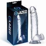 DILDO Glazed Crystal 15.5 cm