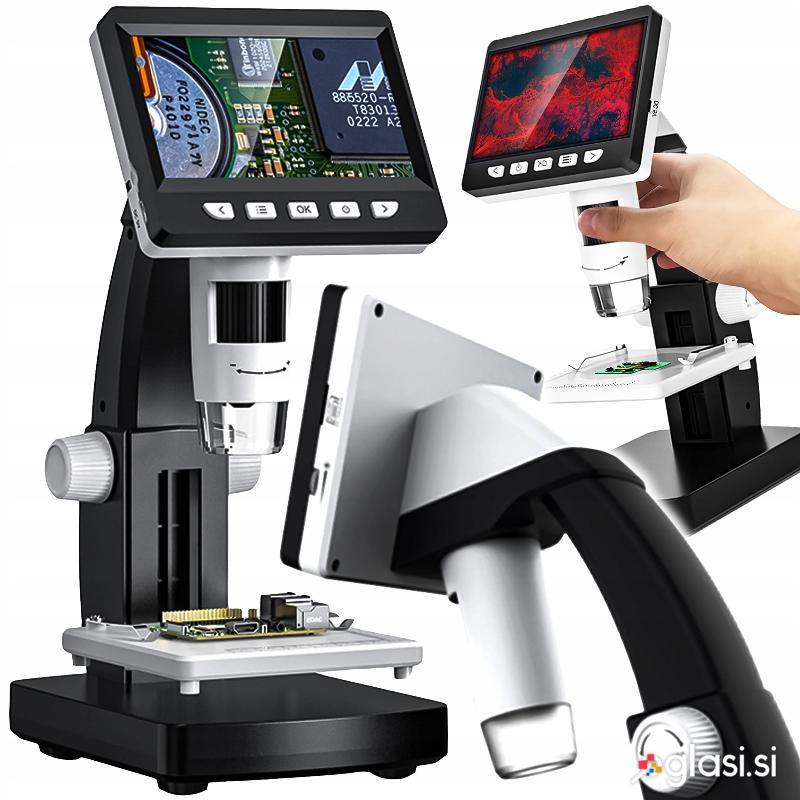 id-8337 Digitalni LCD mikroskop LED 1000X zoom USB